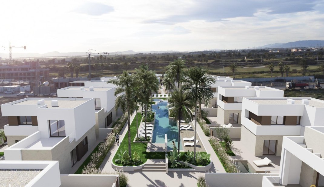 Obra nueva - Villa -
Los Alcazares - Serena Golf