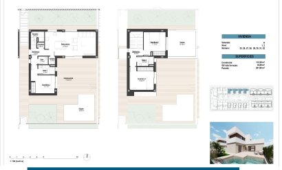 Obra nueva - Villa -
Los Alcazares - Serena Golf