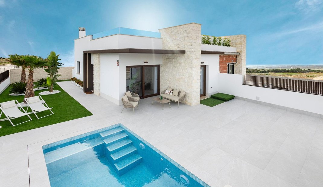 Obra nueva - Semidetached -
Orihuela - Vistabella Golf