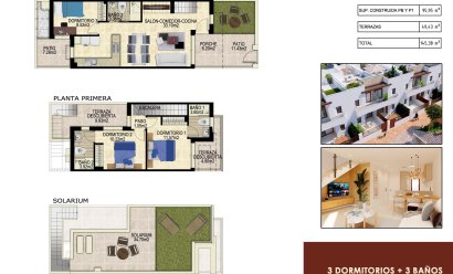 Obra nueva - town house -
Orihuela - Vistabella Golf