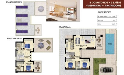Obra nueva - Villa -
Orihuela - Vistabella Golf