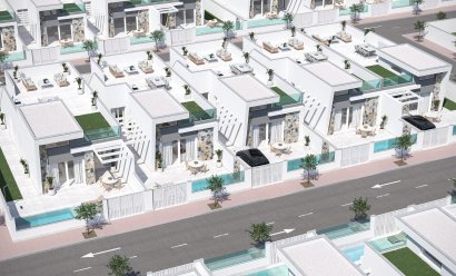 Obra nueva - Villa -
Los Alcazares - Serena Golf