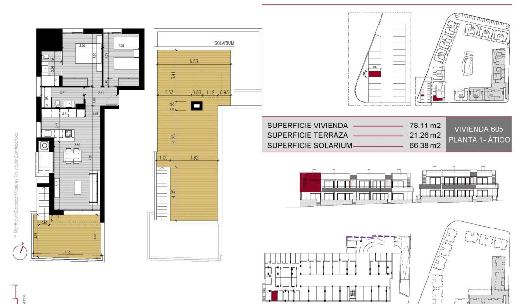 Obra nueva - Top Floor Bungalow -
Ciudad Quesada - Lo Marabú