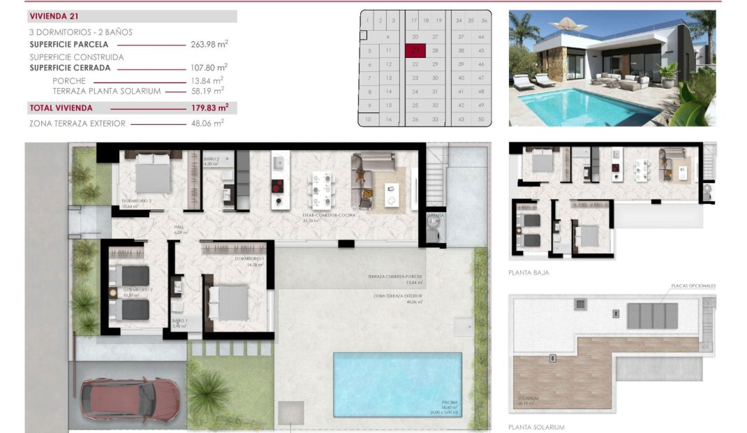 Obra nueva - Villa -
Ciudad Quesada - Lo Marabú