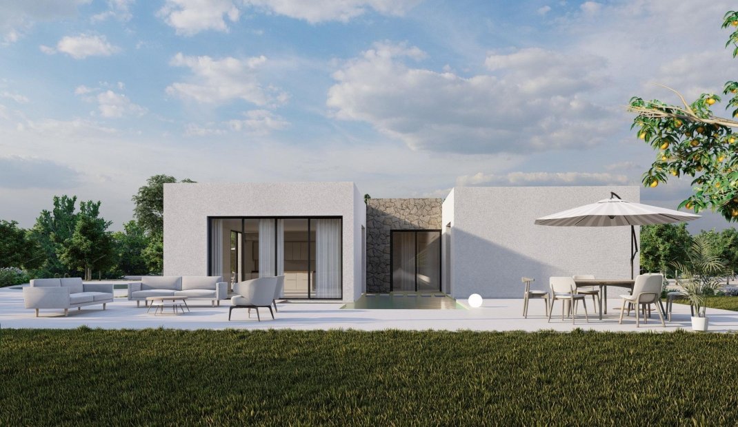 Obra nueva - Villa -
Algorfa - Lomas De La Juliana