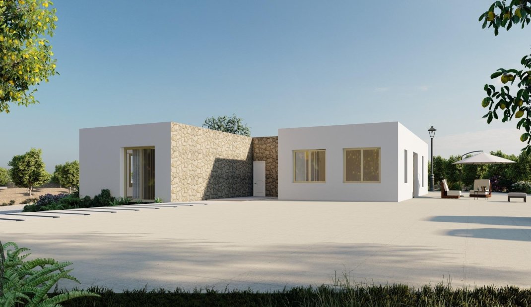 Obra nueva - Villa -
Algorfa - Lomas De La Juliana