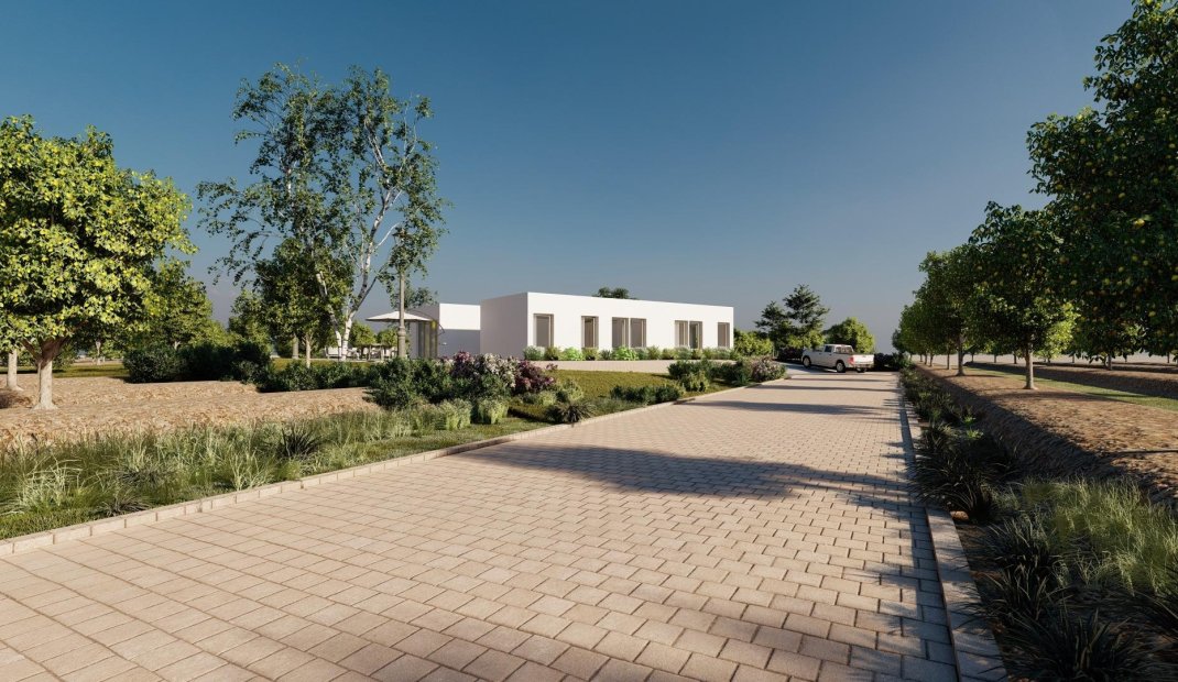 Obra nueva - Villa -
Algorfa - Lomas De La Juliana