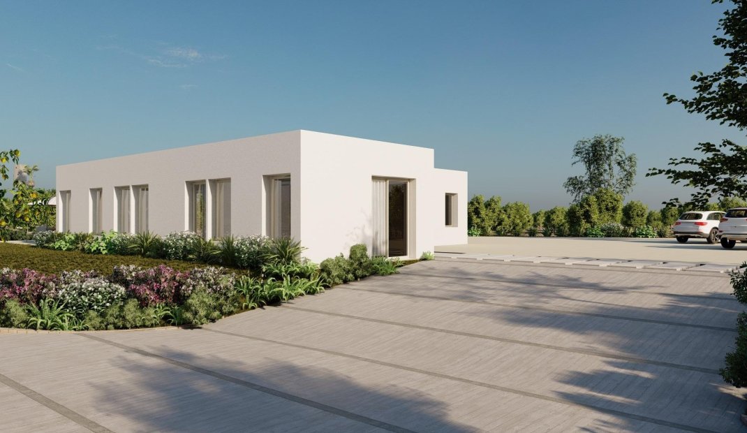 Obra nueva - Villa -
Algorfa - Lomas De La Juliana