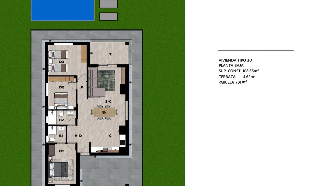 Obra nueva - Villa -
Moratalla - Campo de San Juan