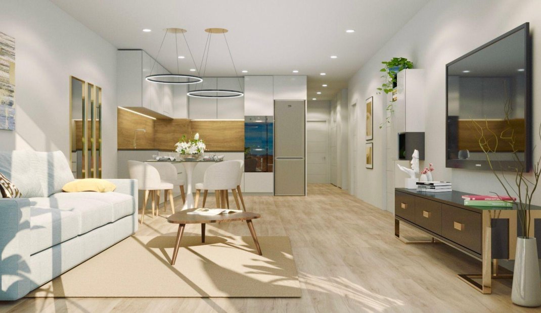 Obra nueva - Apartamento -
Torrevieja - Centro