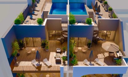 Obra nueva - Apartamento -
Torrevieja - Centro