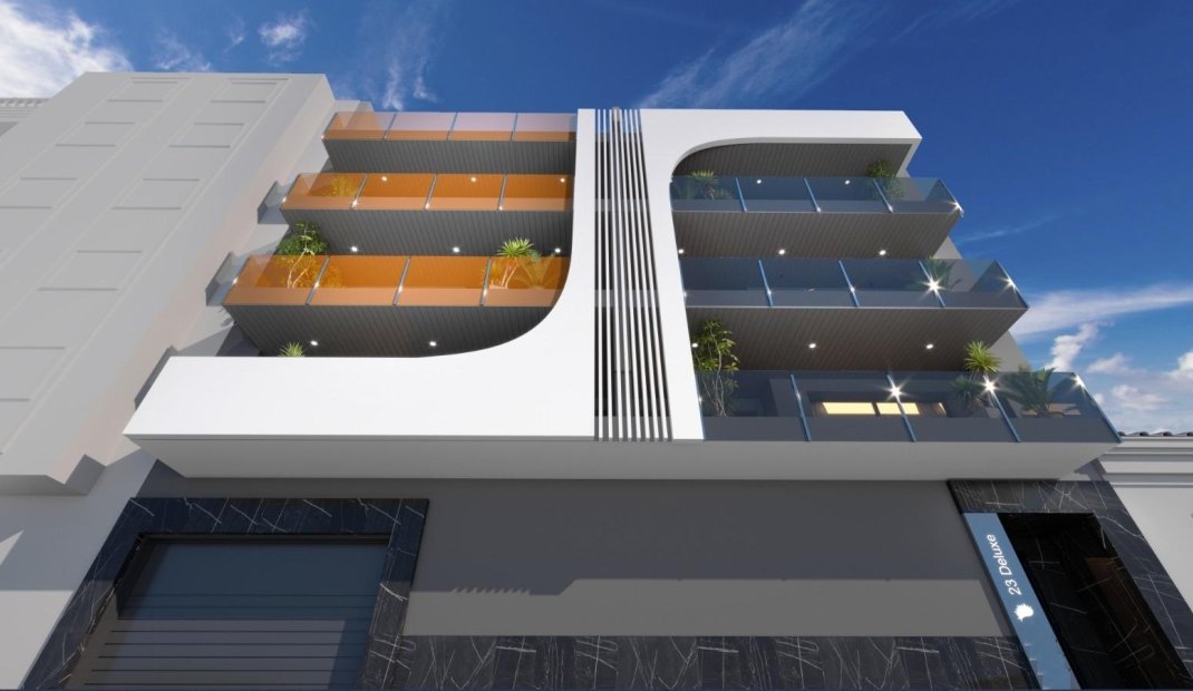 Obra nueva - Apartamento -
Torrevieja - Centro