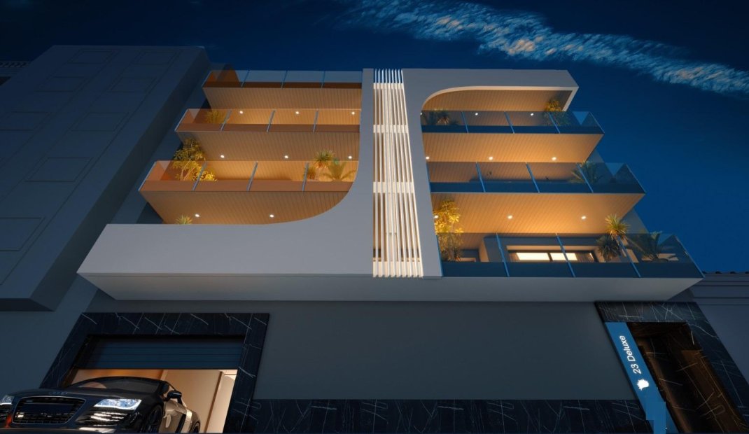 Obra nueva - Apartamento -
Torrevieja - Centro