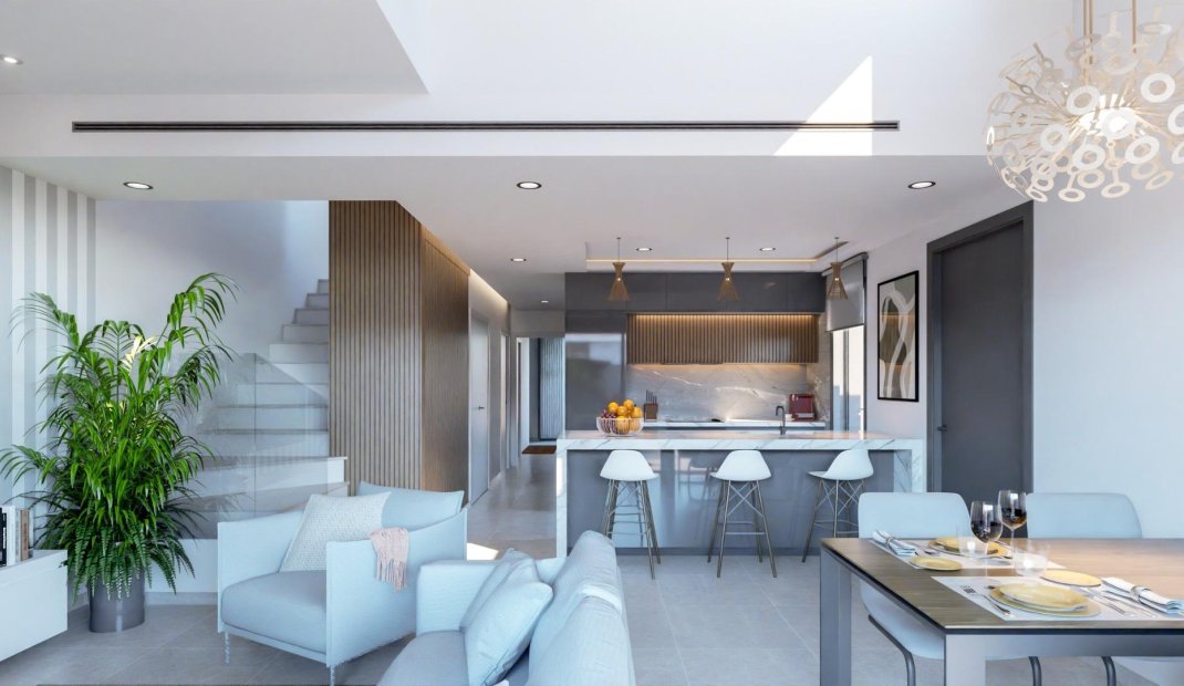 Obra nueva - Semidetached -
Los Nietos - Los Nietos playa