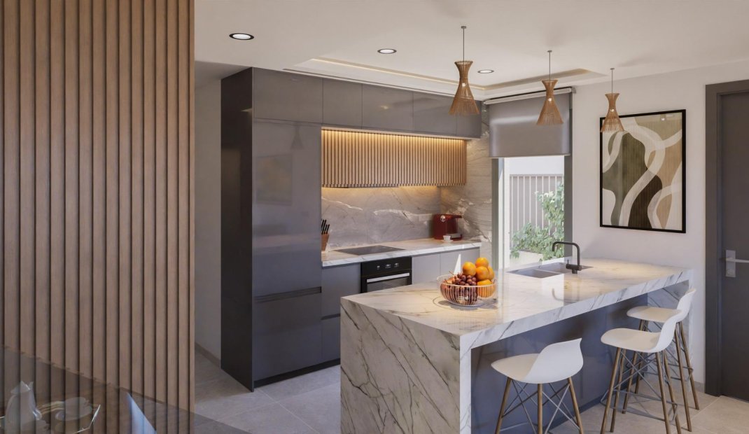 Obra nueva - Semidetached -
Los Nietos - Los Nietos playa