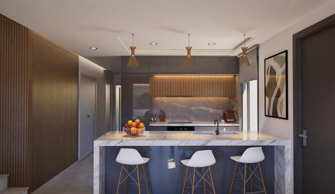 Obra nueva - Semidetached -
Los Nietos - Los Nietos playa