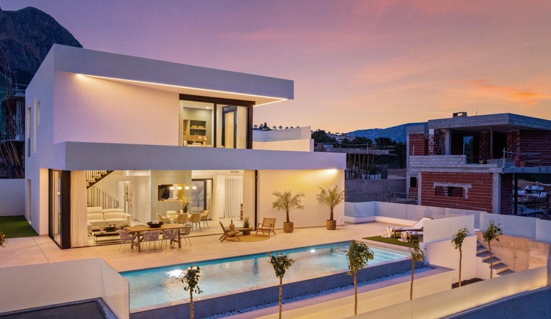 Obra nueva - Villa -
Polop - Urbanizaciones