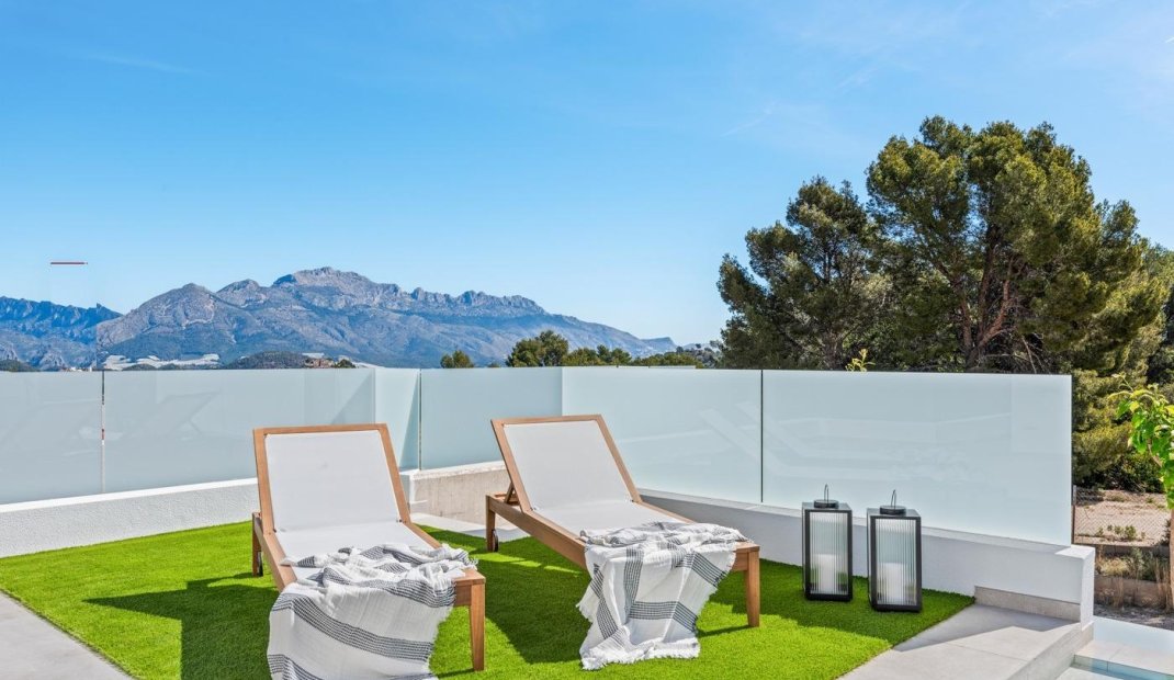 Obra nueva - Villa -
Polop - Urbanizaciones