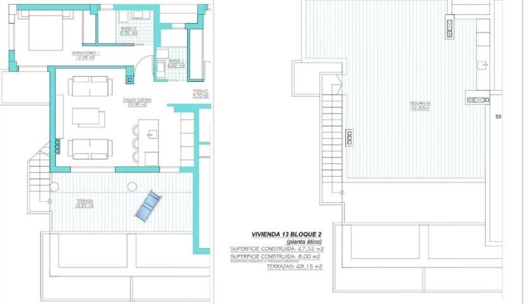 Obra nueva - Ático -
Torre Pacheco - Santa Rosalia Lake And Life Resort