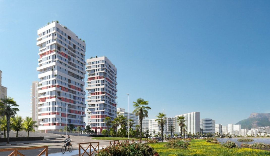 Obra nueva - Apartamento -
Calpe - Playa del Bol