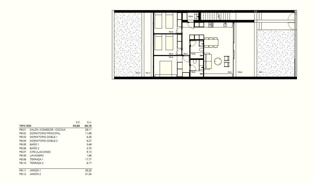 New Build - Ground Floor Bungalow -
Torrevieja - Los Balcones