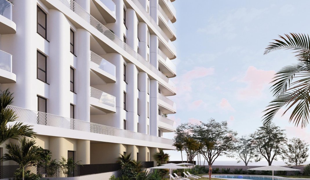 Obra nueva - Ground floor apartment -
Villajoyosa - La Tellerola