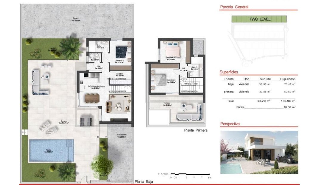 Nýbygging - Einbýlishús -
Baños y Mendigo - Altaona Golf
