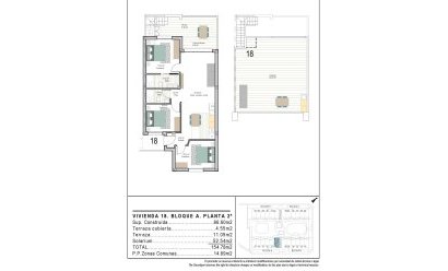 Nýbygging - Þakíbúð -
Torre Pacheco - San Cayetano