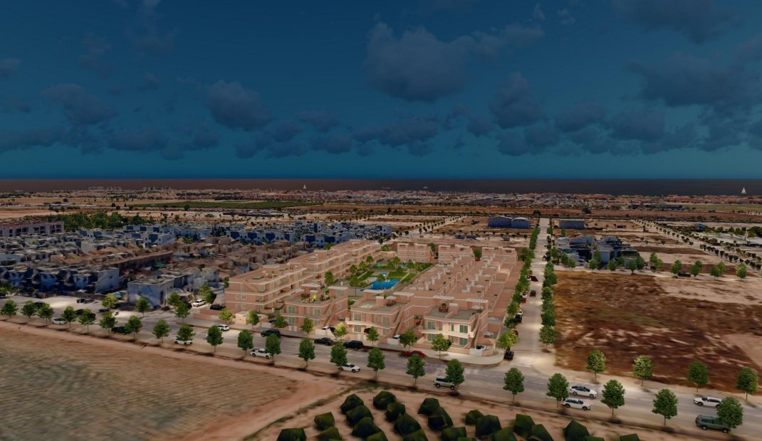 Obra nueva - Villa -
Pilar de la Horadada - Lo Monte