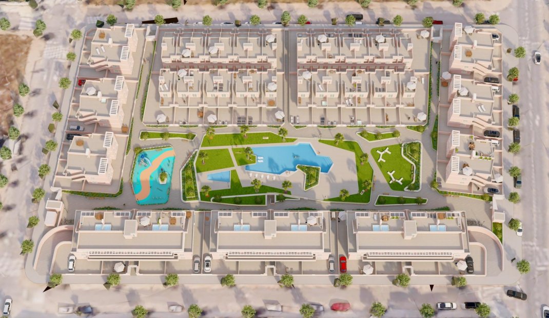 Obra nueva - town house -
Pilar de la Horadada - Lo Monte