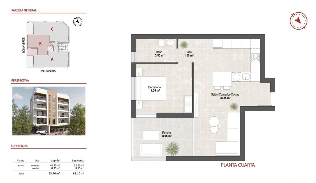 New Build - Penthouse -
San Pedro del Pinatar - Lo Pagan