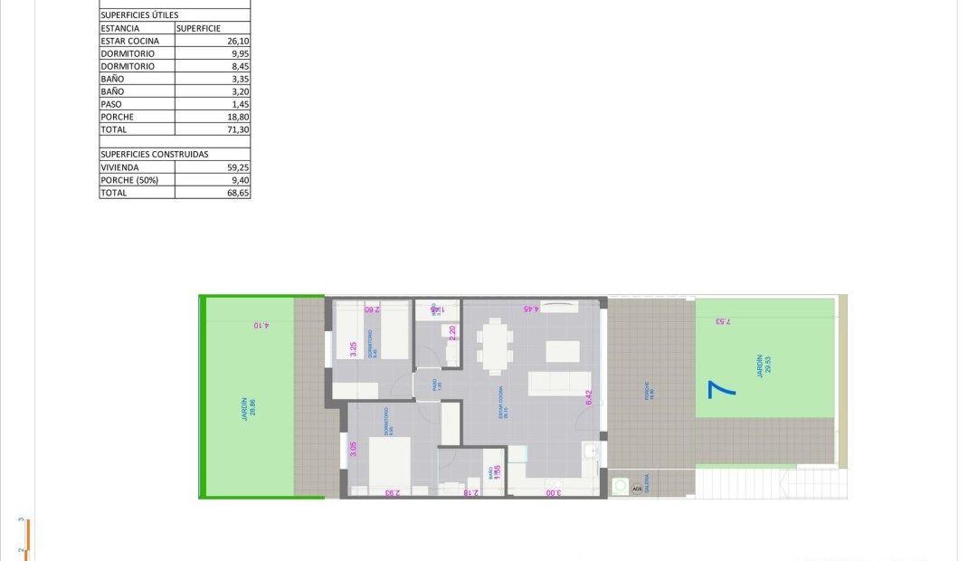 New Build - Bungalow -
Pilar de la Horadada - pueblo