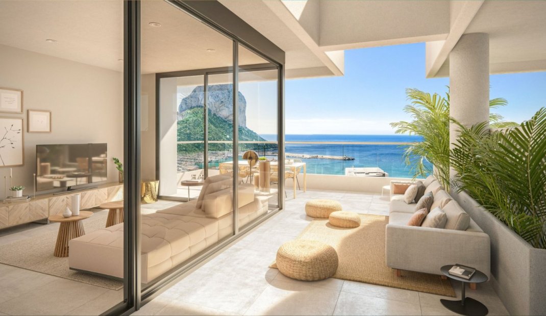 Obra nueva - Apartamento -
Calpe - Playa del Bol