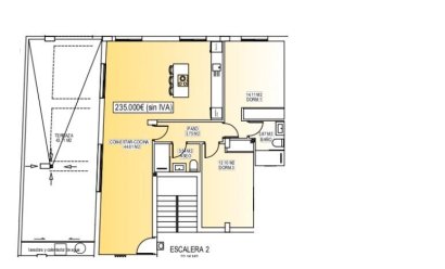 Nýbygging - Þakíbúð -
San Miguel de Salinas - Pueblo