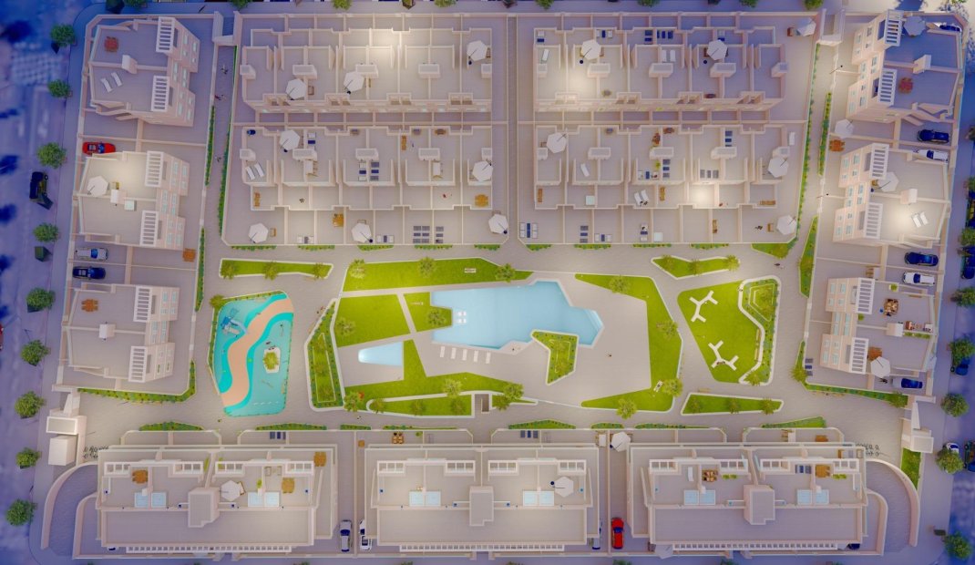 New Build - Apartment -
Pilar de la Horadada - Lo Monte