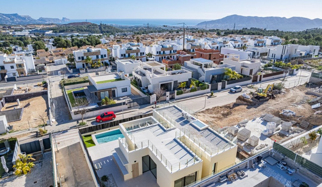 Nýbygging - Einbýlishús -
Polop - La Alberca