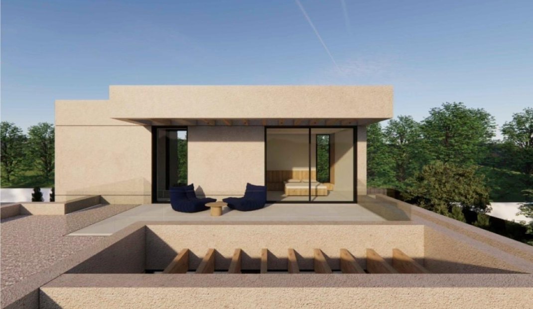 Nýbygging - Einbýlishús -
Polop - La Alberca