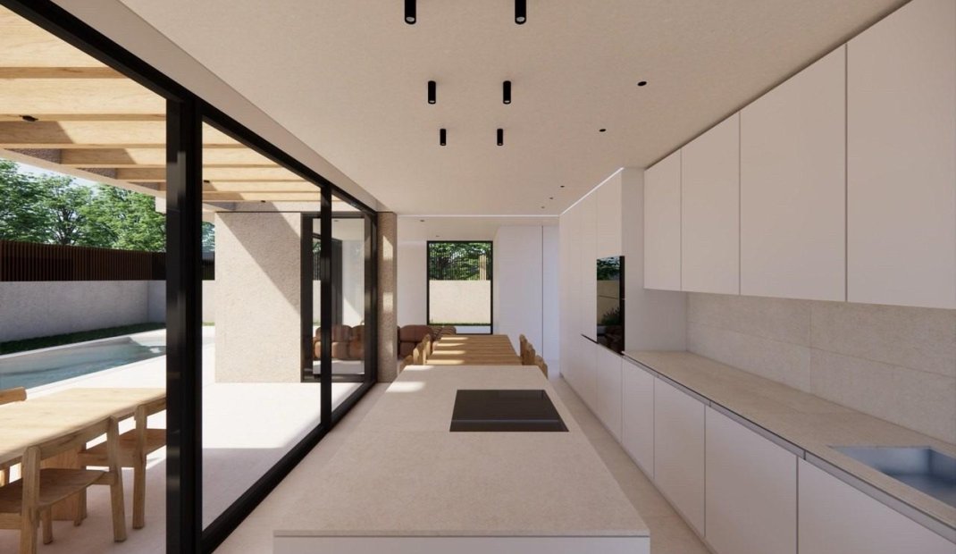 Nýbygging - Einbýlishús -
Polop - La Alberca