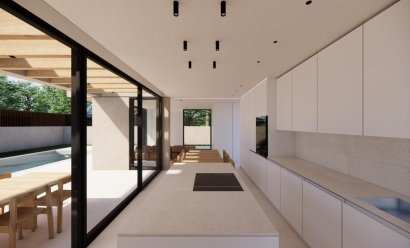 Nýbygging - Einbýlishús -
Polop - La Alberca