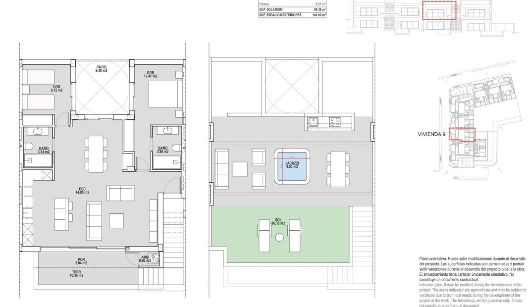 Nýbygging - Sérhæð -
Pilar de la Horadada - pueblo