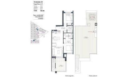 Nýbygging - Þakíbúð -
Los Alcazares - Serena Golf