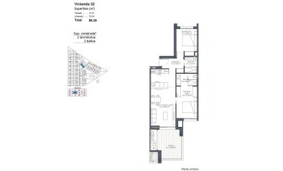 New Build - Apartment -
Los Alcazares - Serena Golf