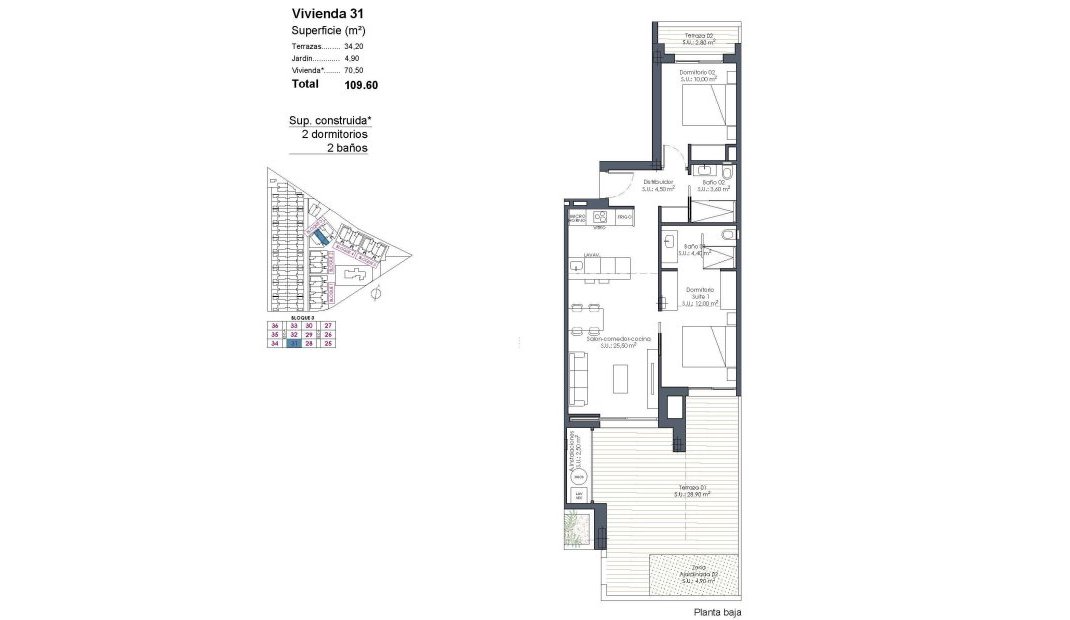 New Build - Apartment -
Los Alcazares - Serena Golf