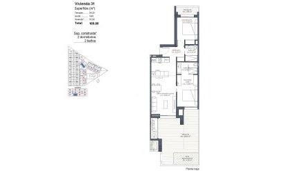 New Build - Apartment -
Los Alcazares - Serena Golf