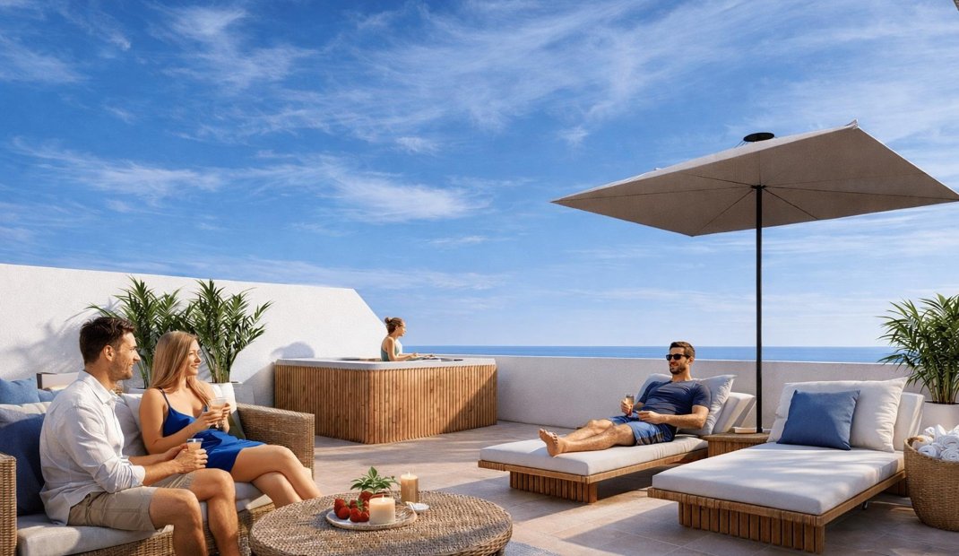 Nýbygging - Þakíbúð -
Los Alcazares - Serena Golf