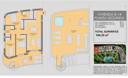 Nýbygging - Þakíbúð -
Los Alcazares - Serena Golf