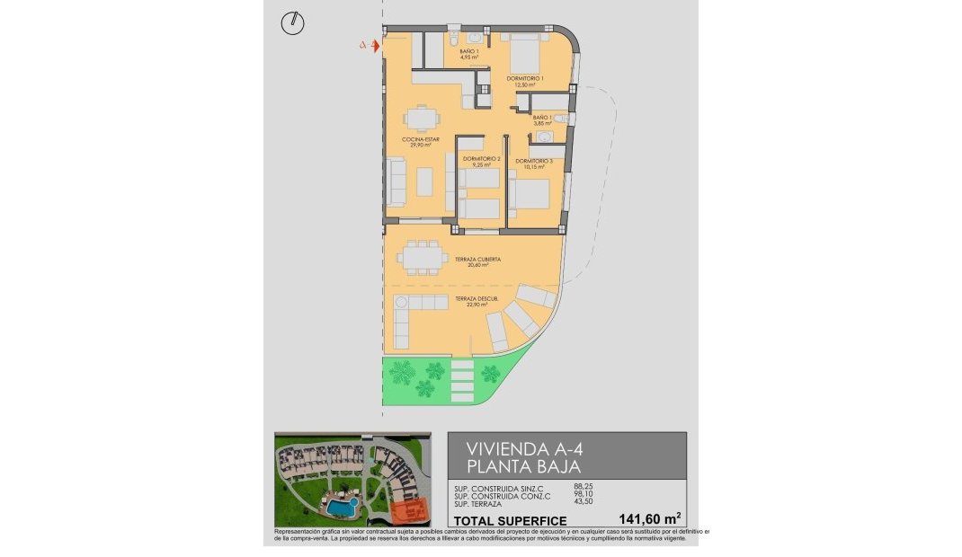 Nýbygging - Íbúð -
Los Alcazares - Serena Golf