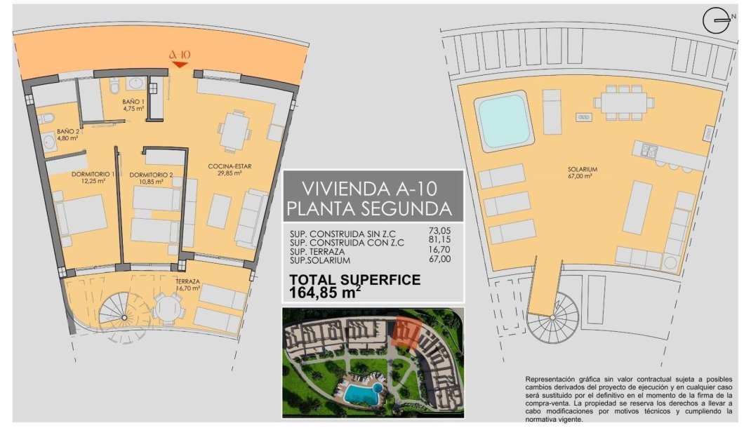 Nýbygging - Þakíbúð -
Los Alcazares - Serena Golf