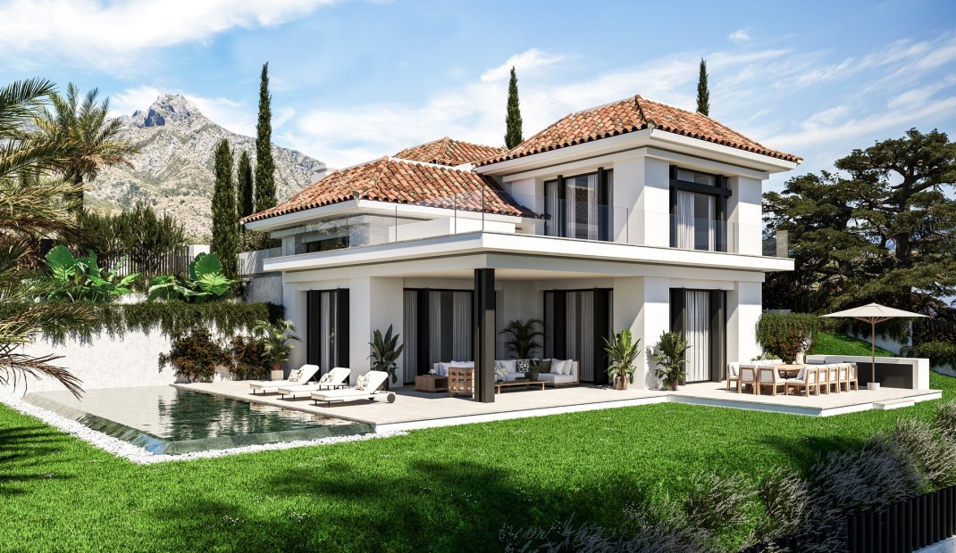 Obra nueva - Villa -
Marbella