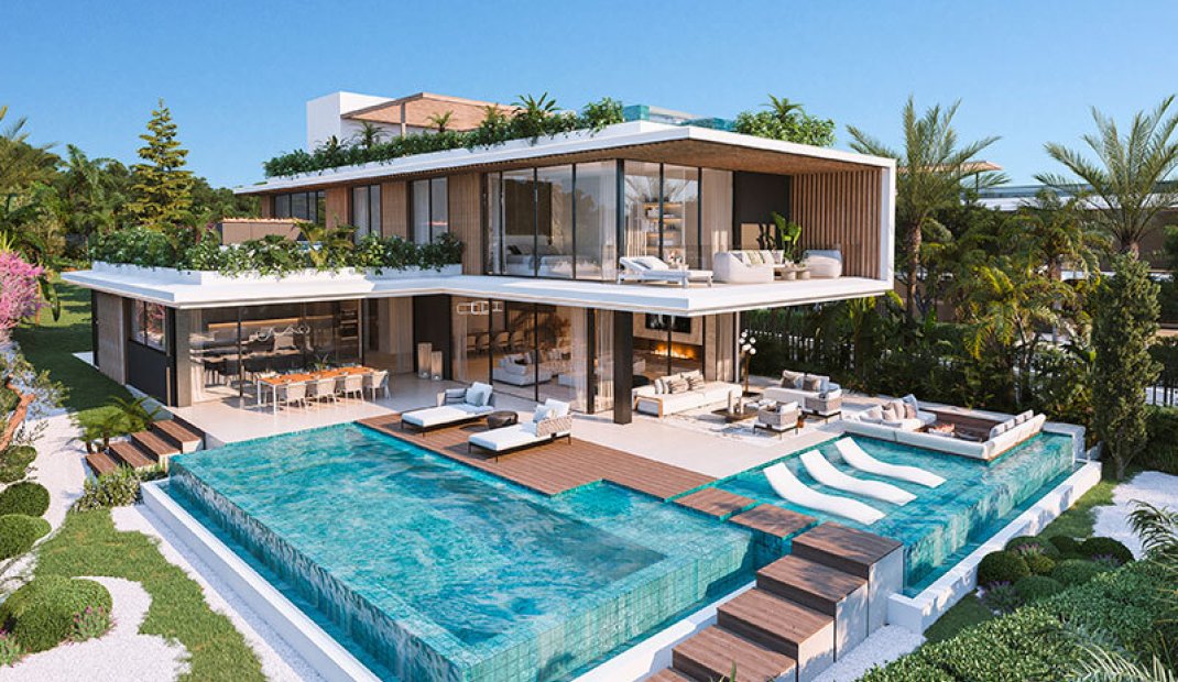 Obra nueva - Villa -
Marbella